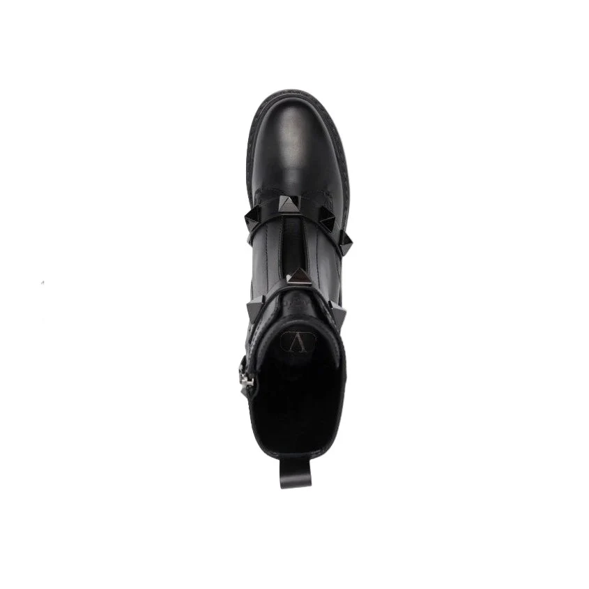 Valentino Garavani 40mm Roman Stud Combat Boots - Image 4
