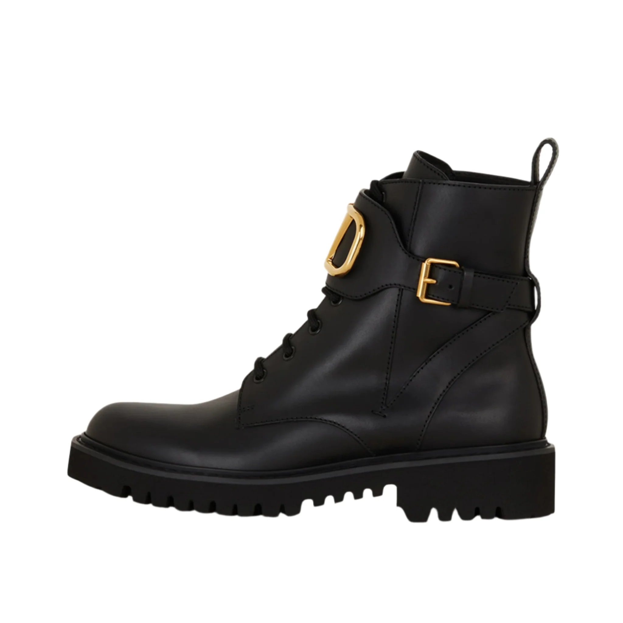 Valentino Garavani Lace-Up Boots Vlogo Signature - Image 2