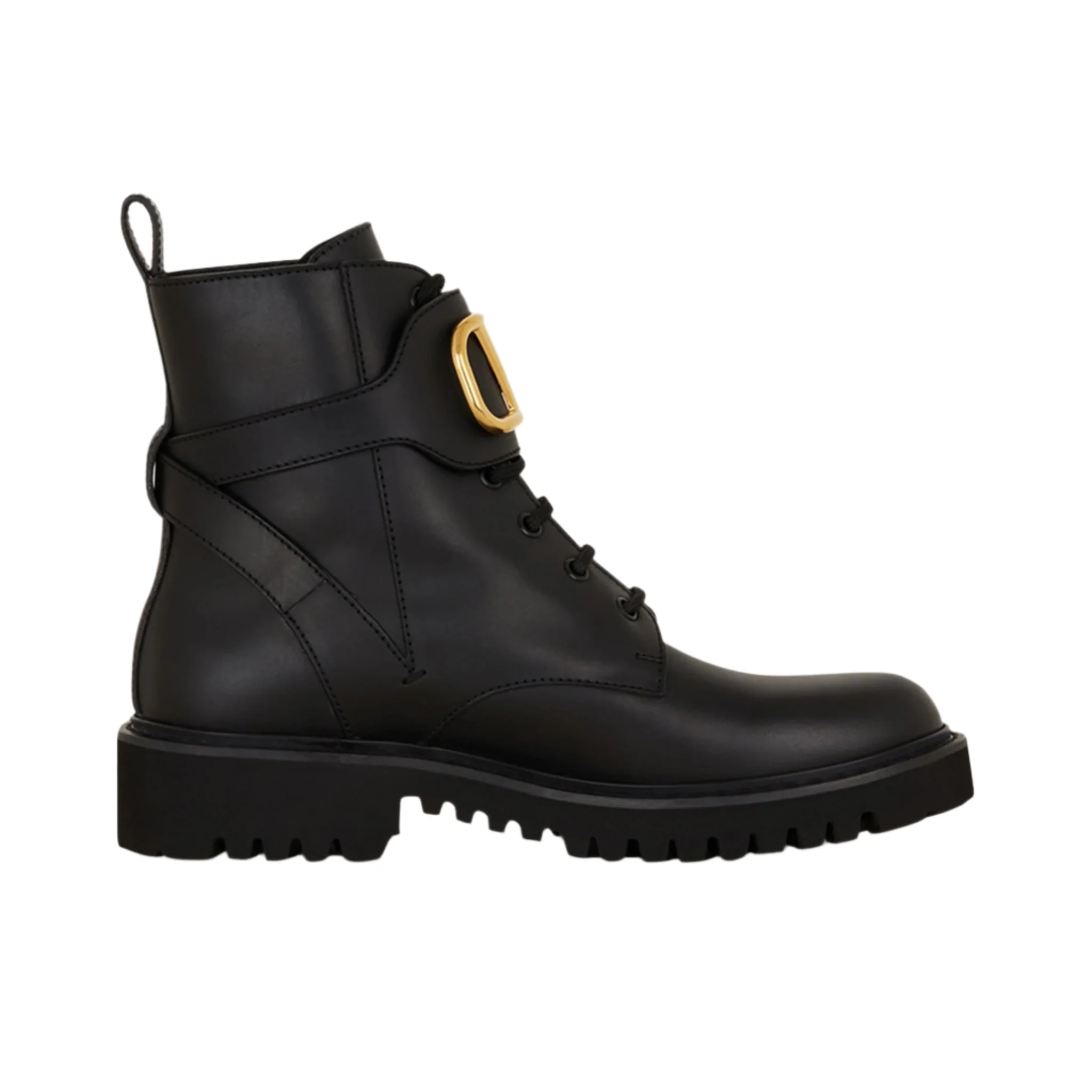 Valentino Garavani Lace-Up Boots Vlogo Signature - Image 5