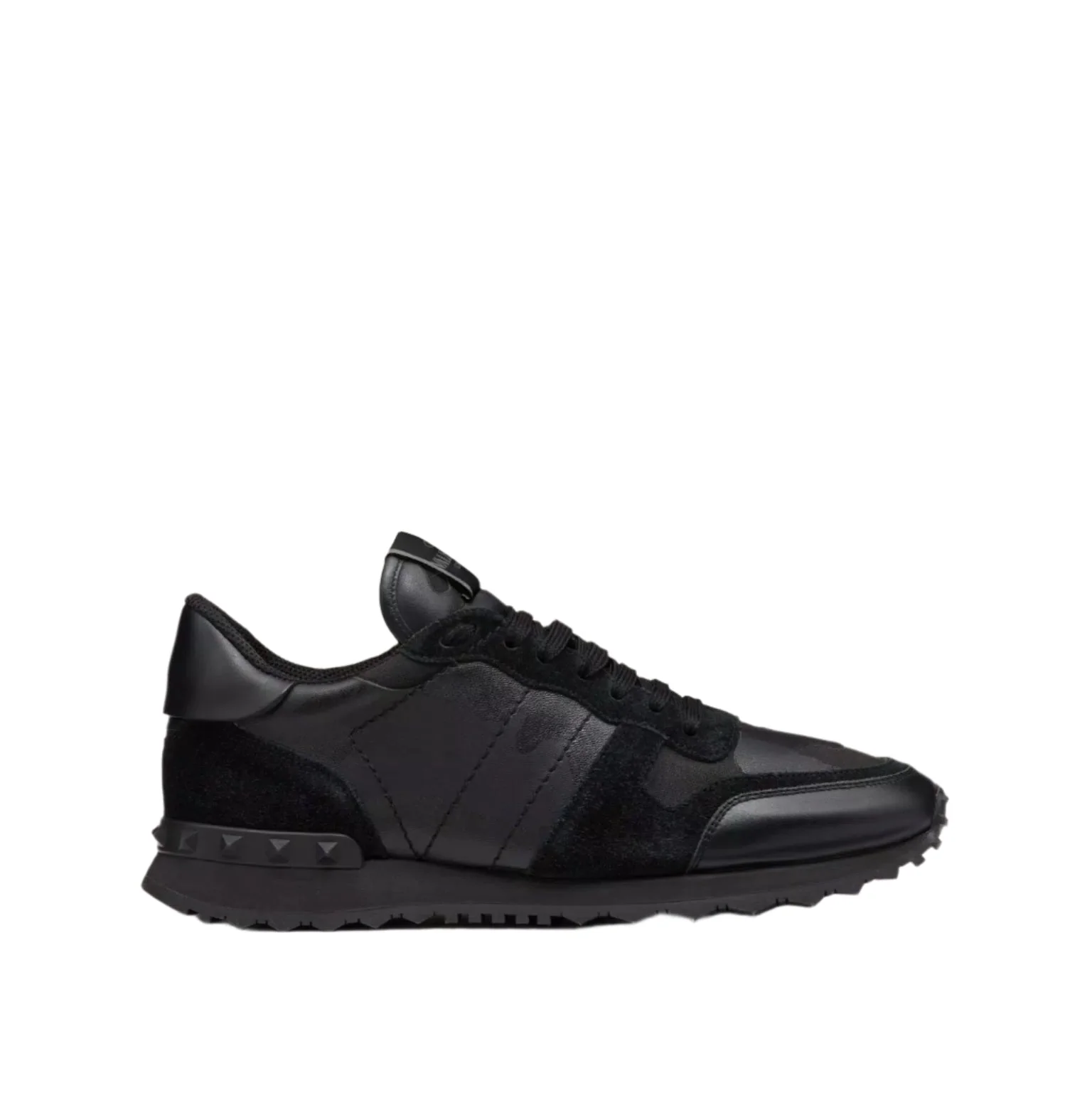Valentino Garavani Rockrunner Camouflage Lace-Up Sneakers - Image 2