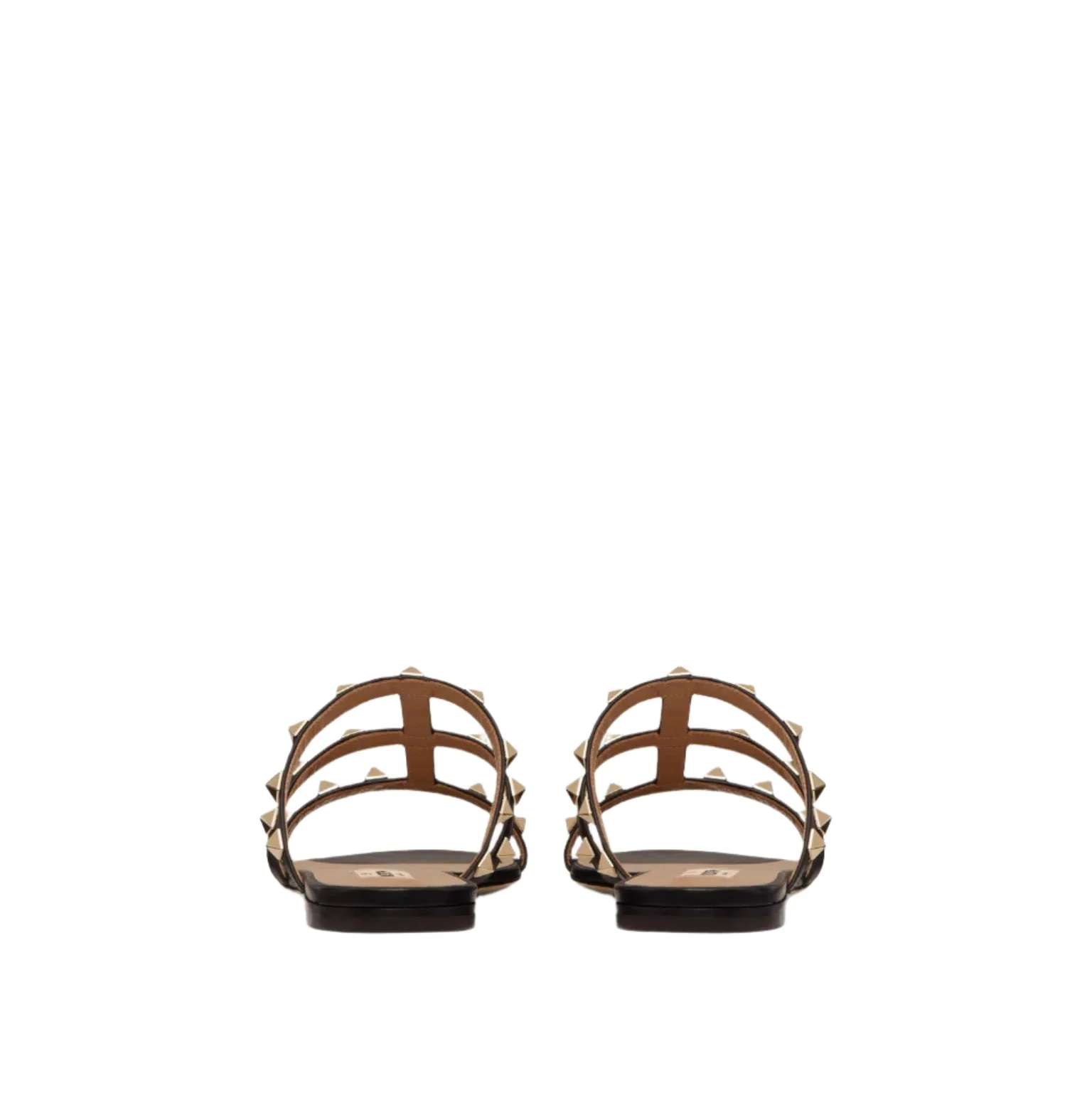 Valentino Garavani Rockstud Flat Slide Sandal - Image 4