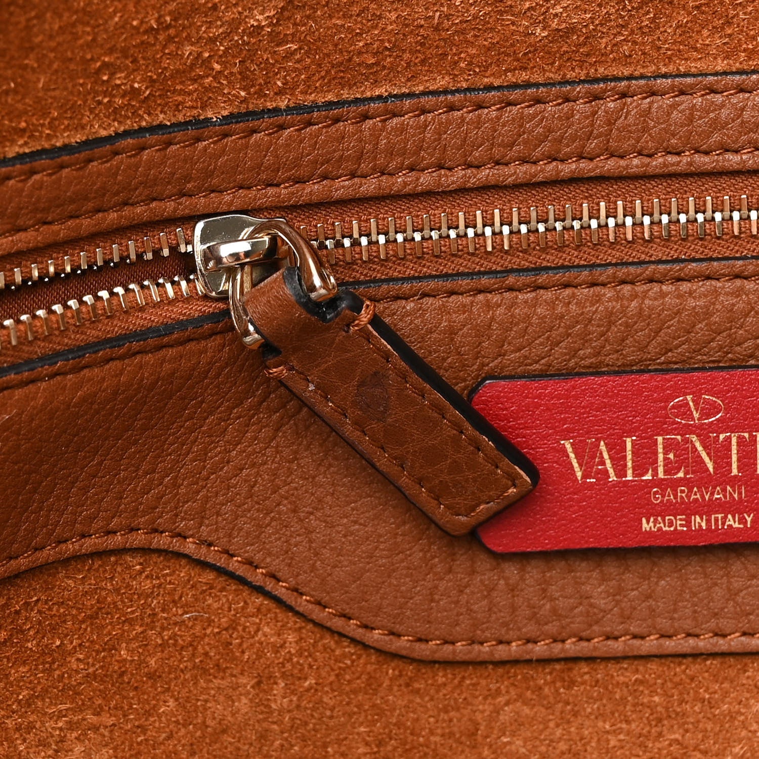 Valentino Rockstud Leather Tote - Image 6
