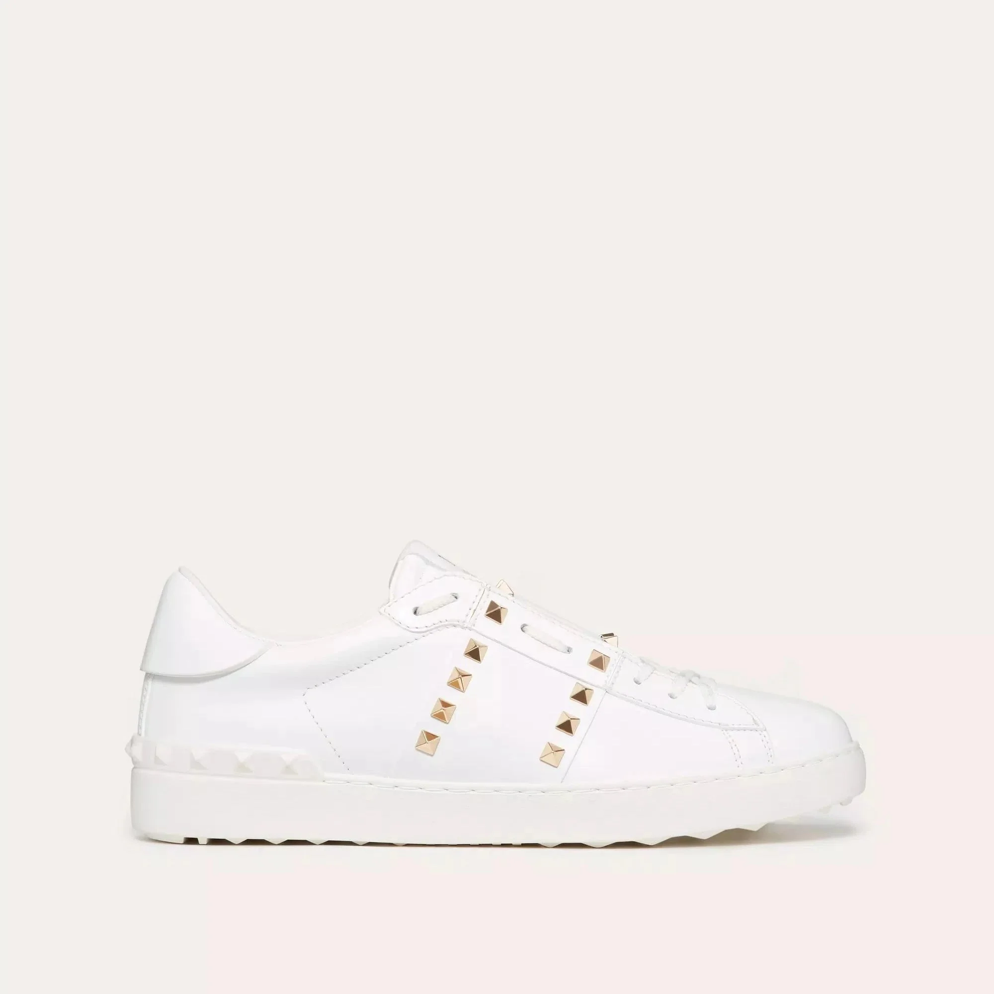 Valentino Garavani Rockstud Untitled 11' Sneakers White - Image 3