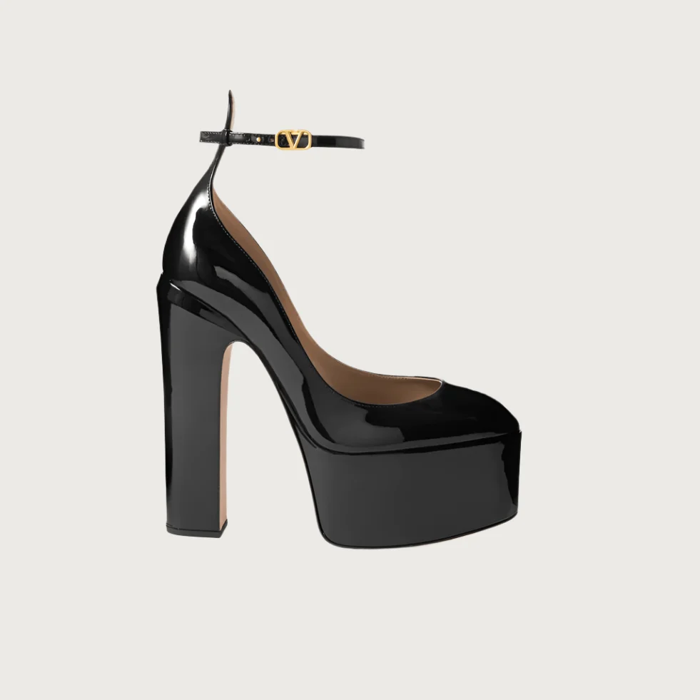 Valentino Tan-Go Platform Pumps - Image 2