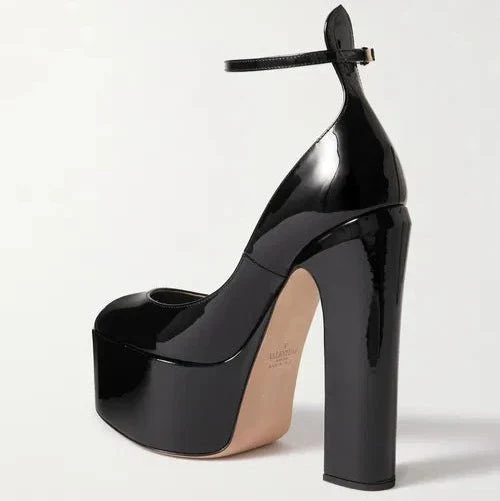 Valentino Tan-Go Platform Pumps - Image 4