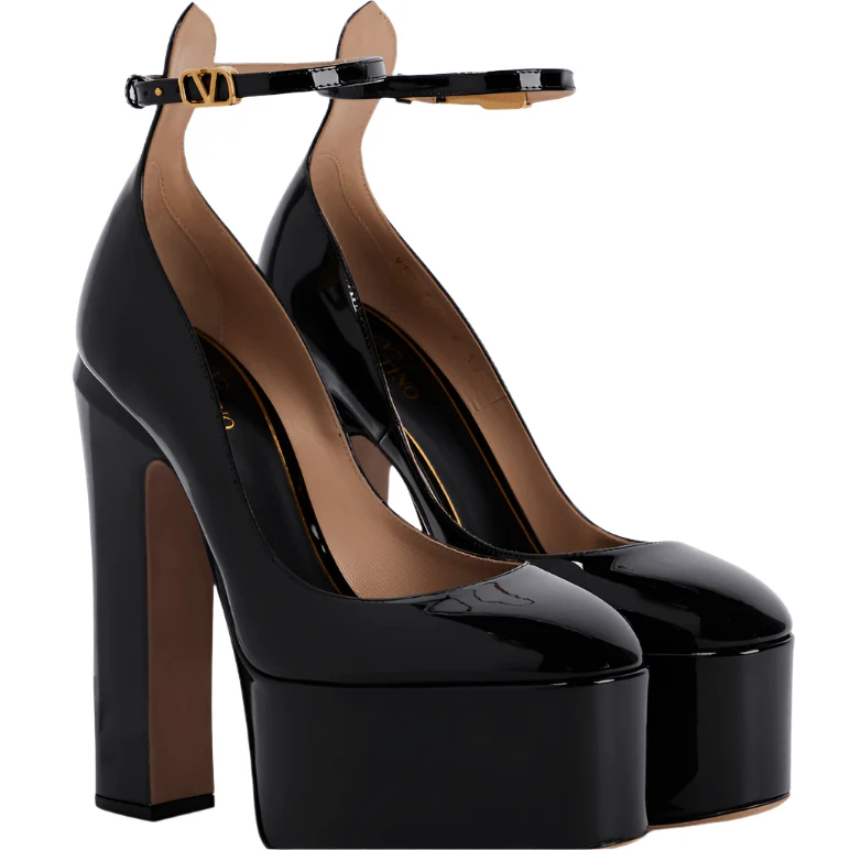 Valentino Tan-Go Platform Pumps - Image 6