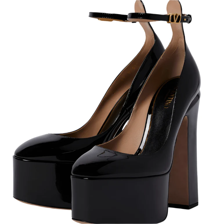 Valentino Tan-Go Platform Pumps - Image 7
