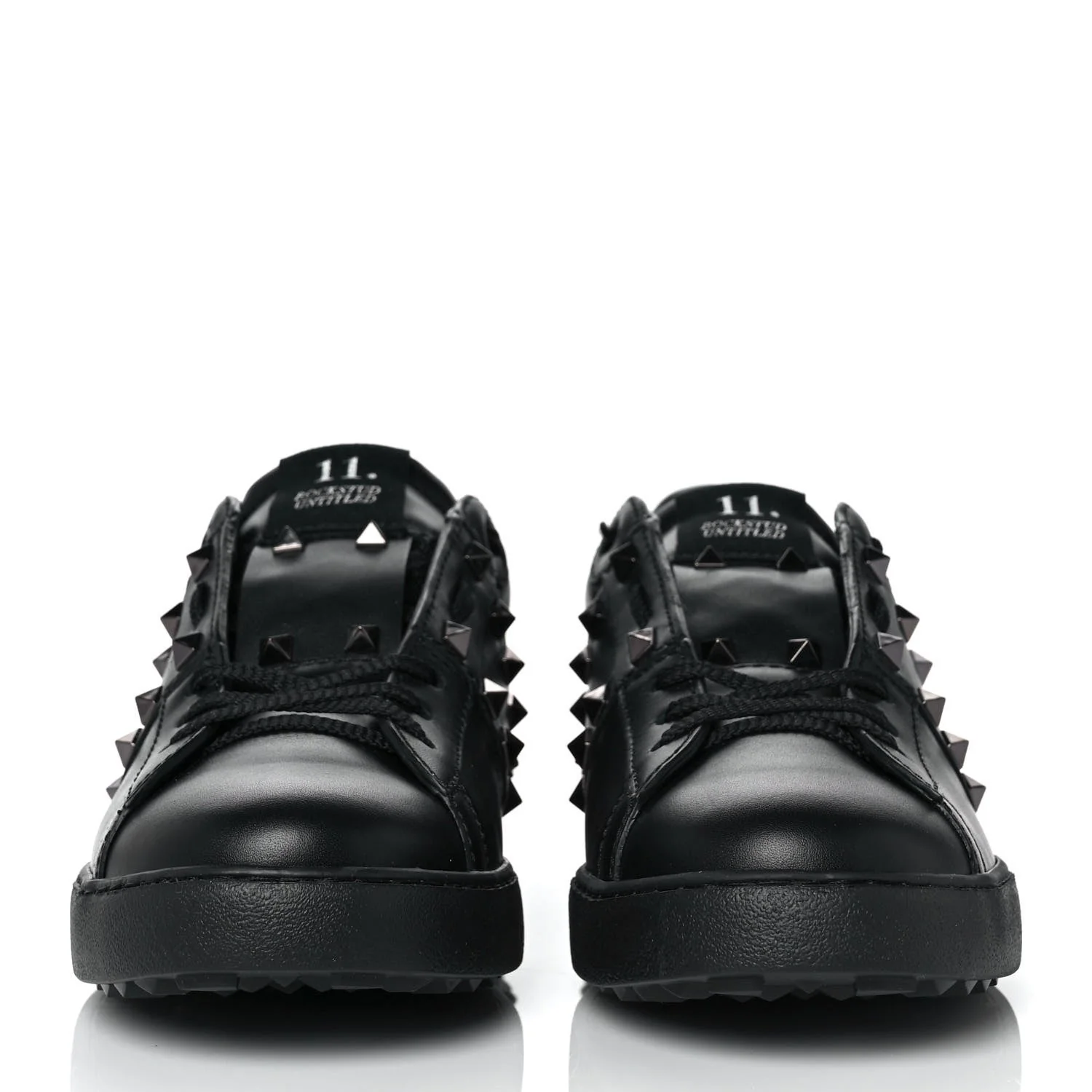 Valentino Garavani Pyramid Detailed Sneakers - Image 4