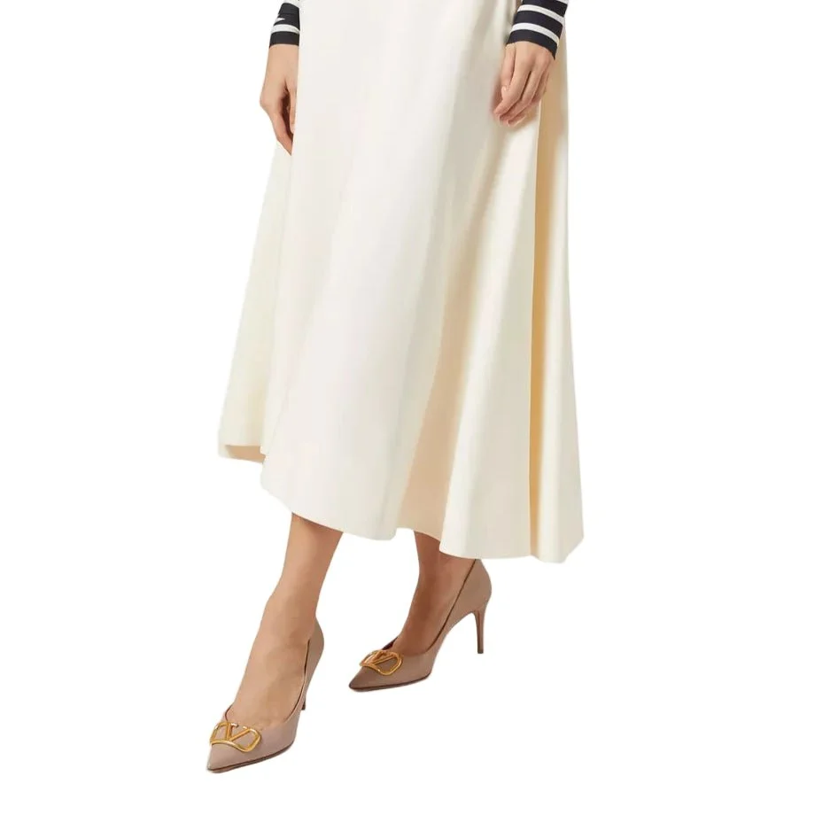 Valentino Taupe V Heels - Image 4