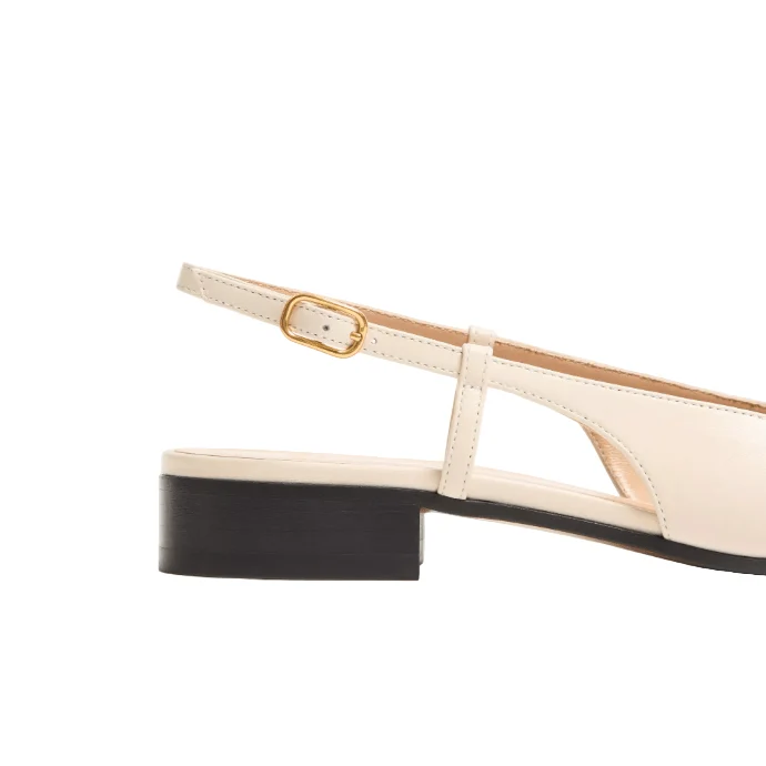 Valentino Valet Du Roi Kid Slingback Ballerina - Image 3
