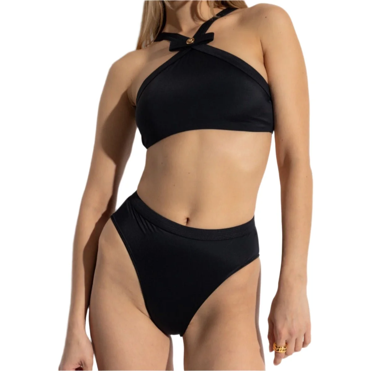 Versace Black Swimsuit Bottom - Image 2