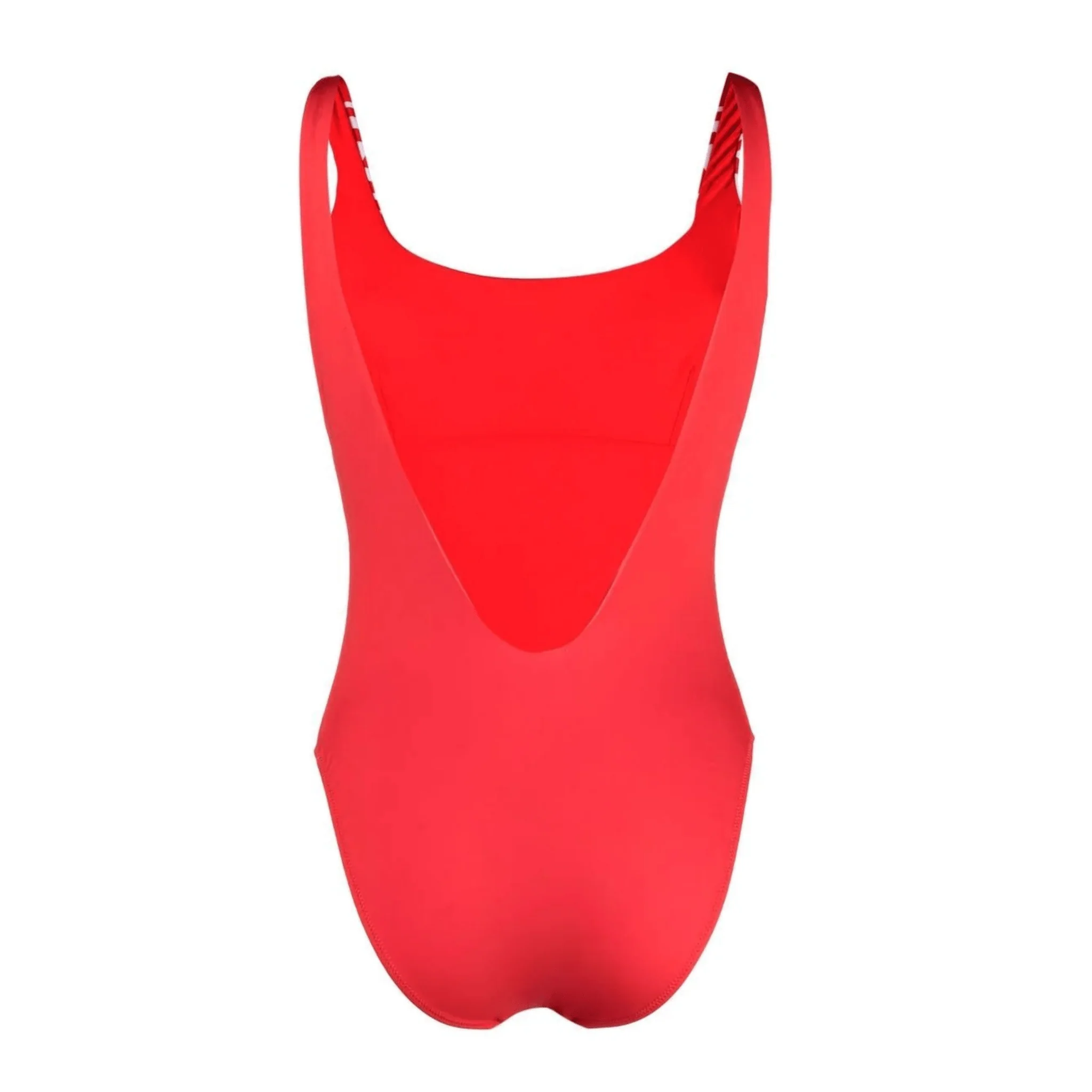 Versace Medusa Logo-print One-piece Swimsuit In Red - Image 3