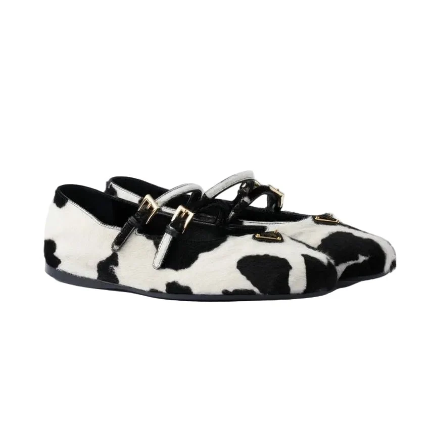 Prada Printed Leather Ballerinas | Saks Fifth Avenue - Image 2