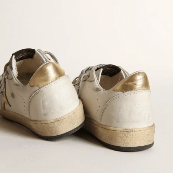 Women's Ball Star With Gold Star And Heel Tab - Image 4