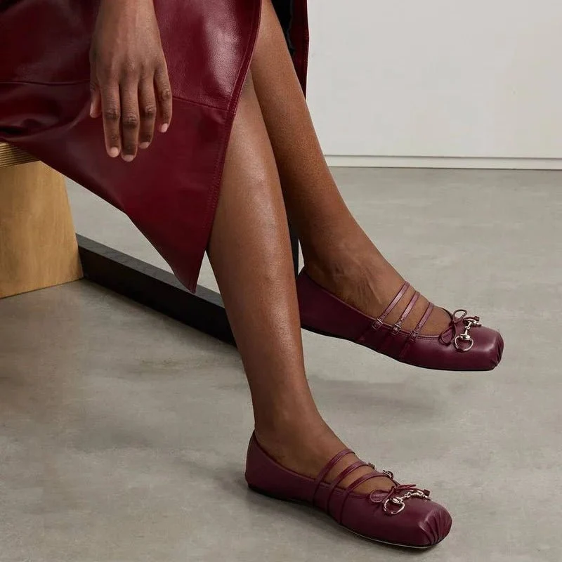 Women's Gucci Horebit Ballet Flat - Image 3