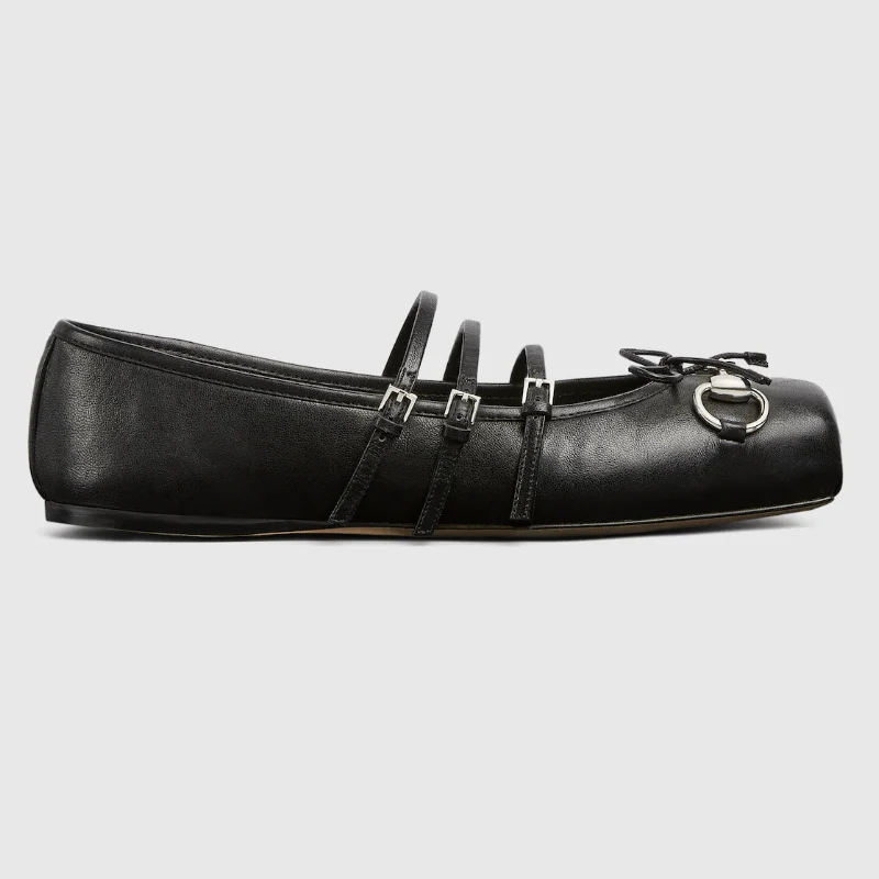 Women's Gucci Horsebit Ballet Flat - Image 2