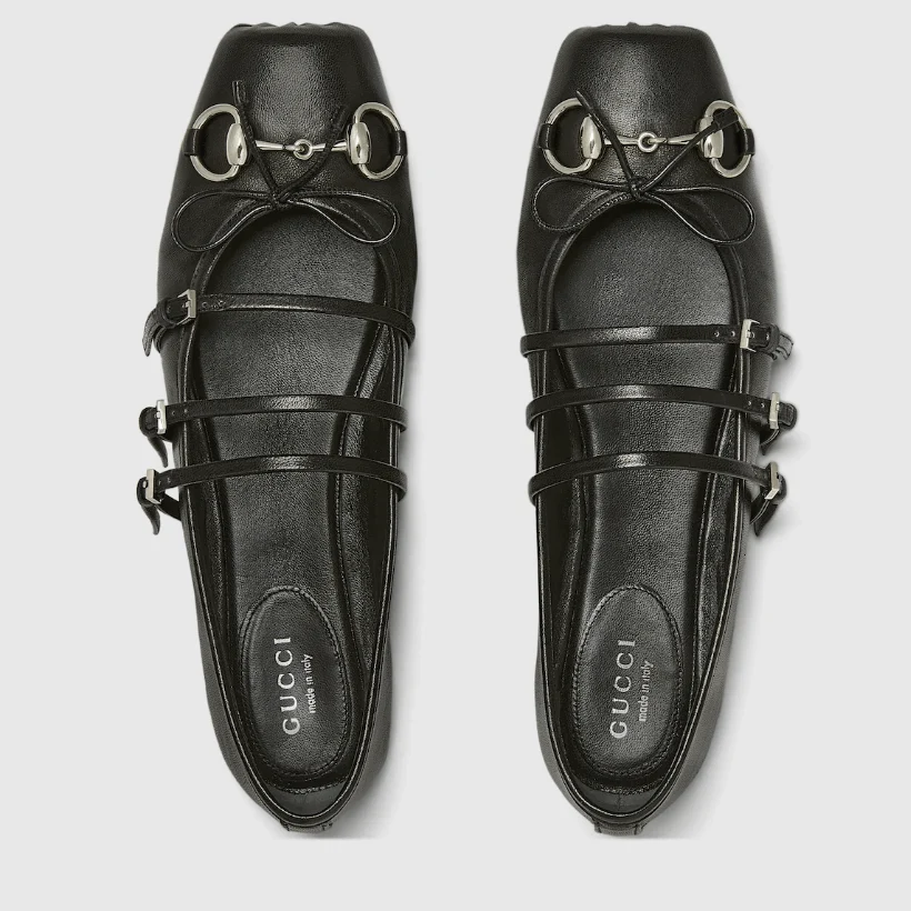Women's Gucci Horsebit Ballet Flat - Image 5