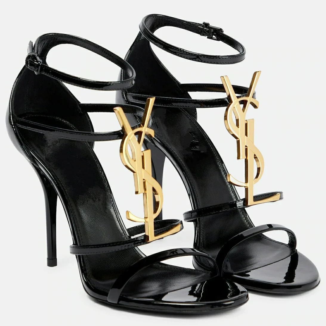 Yves Saint Laurent Cassandra 100 Leather Sandals