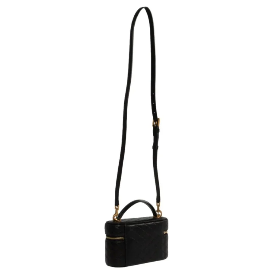 Yves Saint Laurent Black Vanity Bag With Cassandre In Quilted Leather Woman - Image 6
