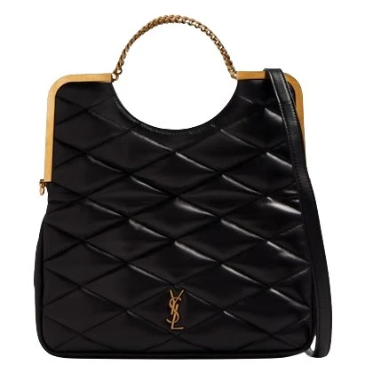Yves Saint Laurent Cerniera Quilted Leather Top-Handle Bag - Image 2