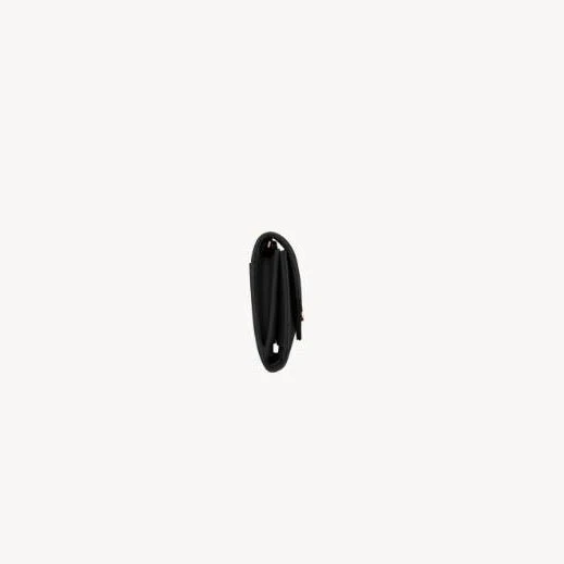 Yves Saint Laurent  Compact Tri Fold Wallet In Grain De Poudre Leather - Image 3