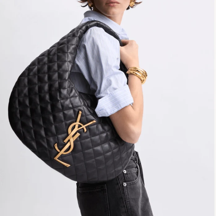 Yves Saint Laurent Icare Hobo in Quilted Nappa - Image 2