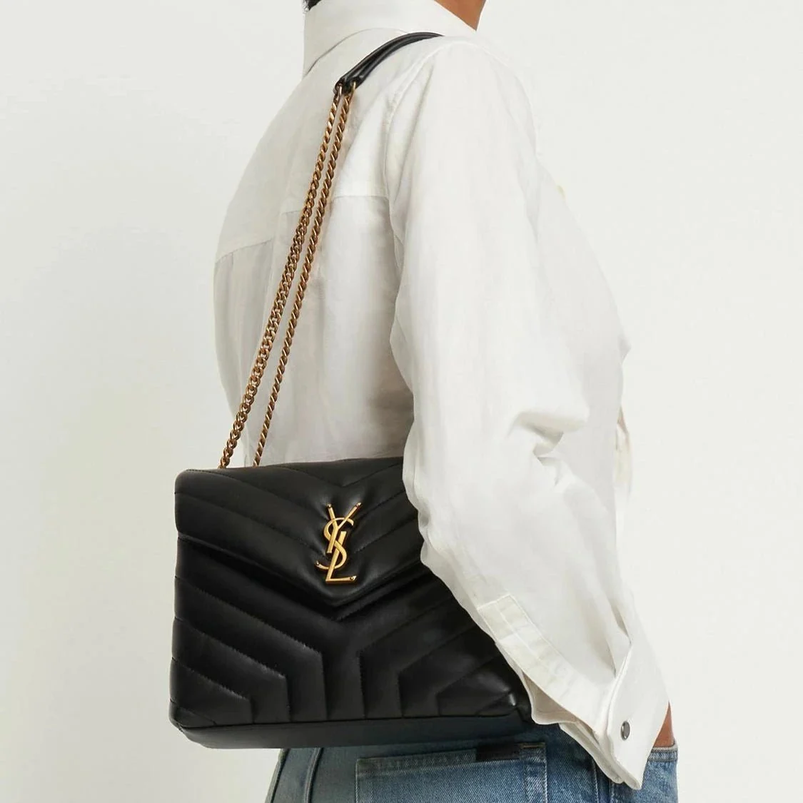 Yves Saint Laurent Loulou Toy Crossbody Bag - Image 3