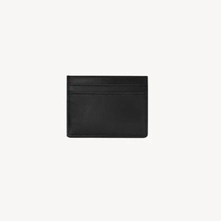 Yves Saint Laurent Tiny Cassandre Credit Card Case In Shiny Leather - Image 2